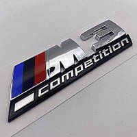 Эмблема (логотип) M Power BMW шильдик на багажник БМВ M 3 m competition