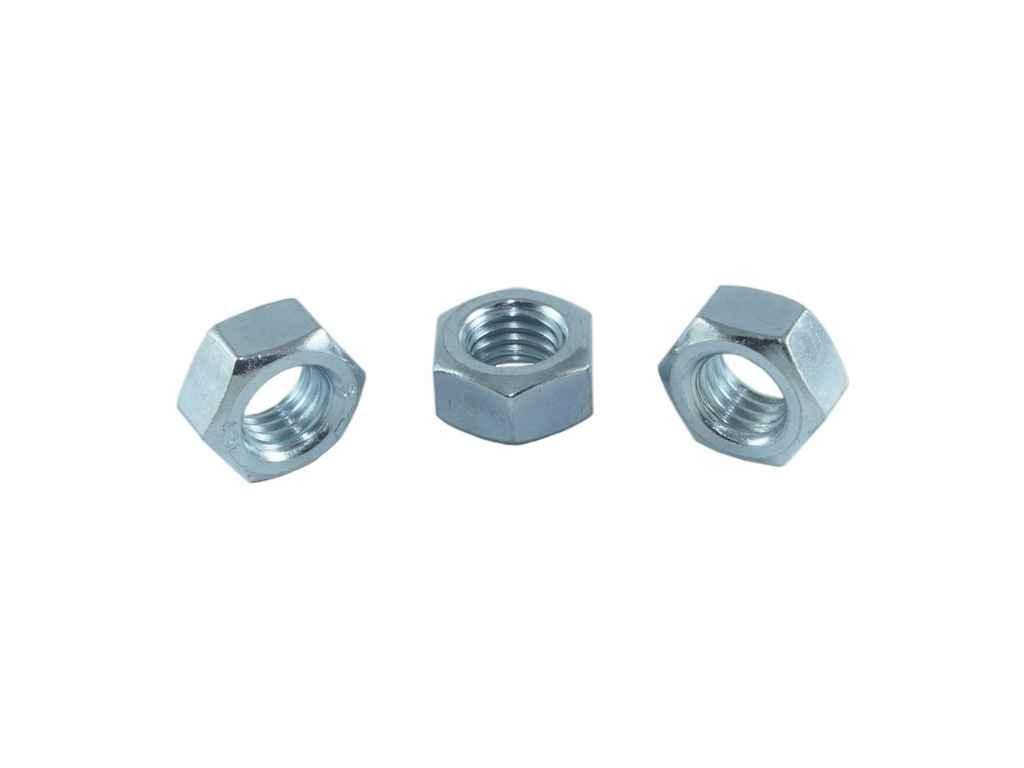 Гайка DIN 934 (ЦБ) М8 (500шт/уп) 6008-2 ТМ КРЕПТЕХ
