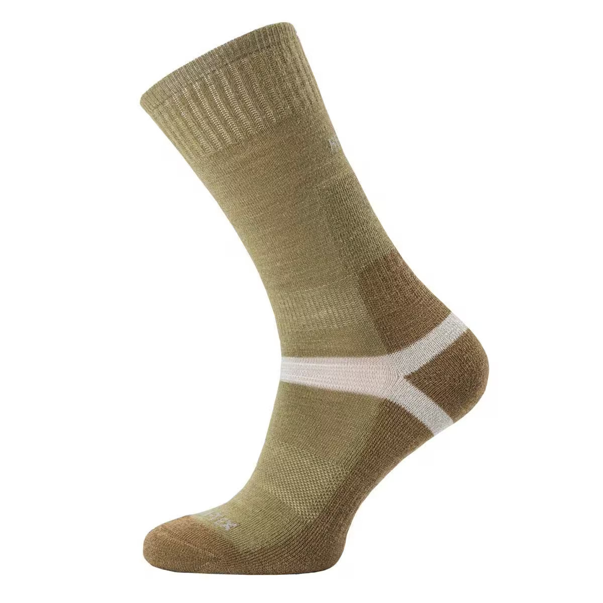 Трекінгові шкарпетки Helikon-Tex Merino - Olive Green/Coyote (SK-MSC-MW-0211A) розм.39-42,43-46