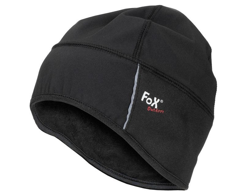 Шапка MFH Fox Outdoor Softshell (10861A) Black