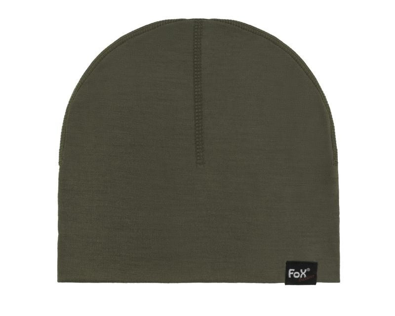 Шапка Fox Outdoor "Merino Lite" олива 100% шерсть (10929B)