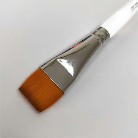 Пензель плоский синтетичний  GrimMaster Short Flat #8, фото 1