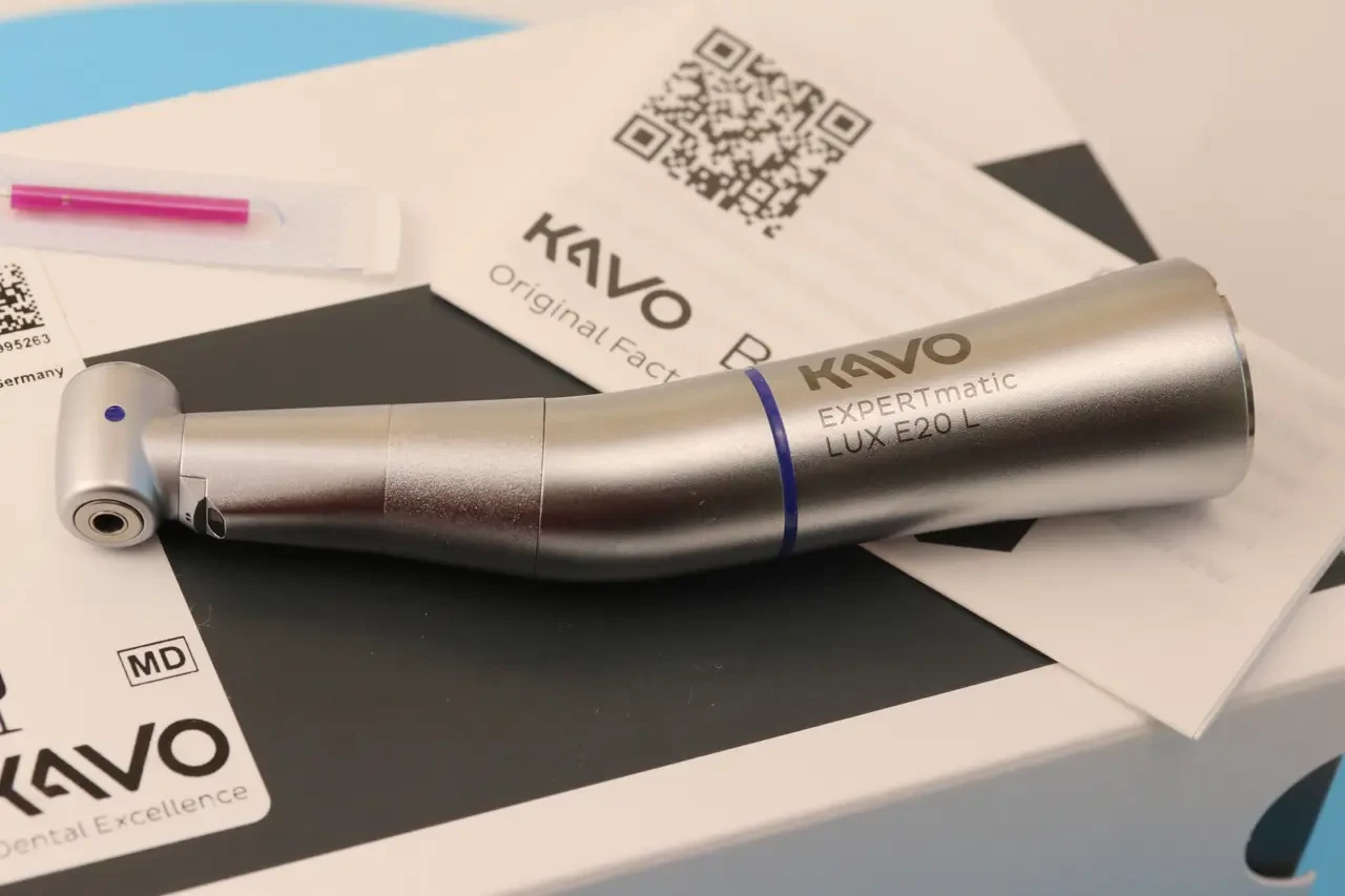 Кутовий наконечник KAVO LUX E20L з підсвіткою та водою стоматологічний