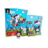 Герои фигурка Hello kitty и друзья с карточками HS-5588 в пакете 17х13 см