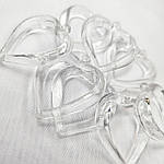 Підвіска акрилова серце 35х35 мм  (1 шт), фото 3