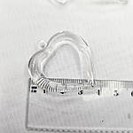 Підвіска акрилова серце 35х35 мм  (1 шт), фото 2