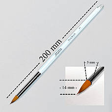 Пензель пелюстковий синтетичний GrimMaster Petal Brush #2, фото 5
