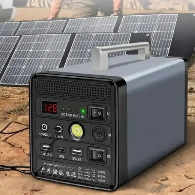 Зарядна станція портативна 400W 20A 8447 Black, фото 1
