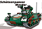 Конструктор для хлопчика XB 06051 "Німецька БМП Marder", гусеничний танк, військова техніка, 1045 деталей, фото 2