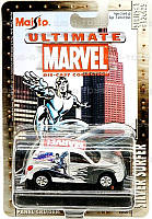 Машинка Maisto - Chrysler Panel Cruiser - 2002 Ultimate Marvel (#13) - Silver Surfer - 0008-1