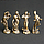 Оригінальний Креативний кишенькові фігурки мініатюрні настільні фігурки Чотири красуні в давньому Китаї, фото 2