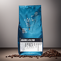 Натуральный кофе зерно 100% Арабика свежей обжарки вкус темного шоколада Arabica blend 250 г