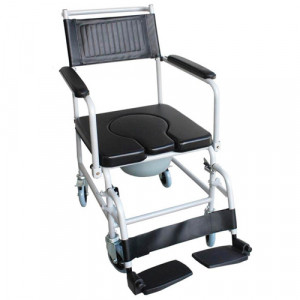 Кресло-каталка с санитарным оснащением OSD-LW-JBS367A, Стул-туалет для инвалидов - фото 2 - id-p2011379838