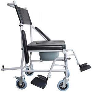 Кресло-каталка с санитарным оснащением OSD-LW-JBS367A, Стул-туалет для инвалидов - фото 3 - id-p2011379838