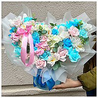 Шикарный букет - цветы из мыла! Подарок девушке на 8 марта. Букет маме на юбилей. Дорого букет роз