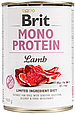 Вологий корм Brit Mono Protein Lamb для собак, з ягнятиною, 400 г, фото 2
