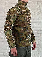Убакс военный с рукавами флис + рип-стоп мультикам теплый осенний убакс боевая рубашка
