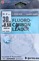 Флюорокарбоновий повідець Gurza 30 см 0.50 мм 12.2 кг