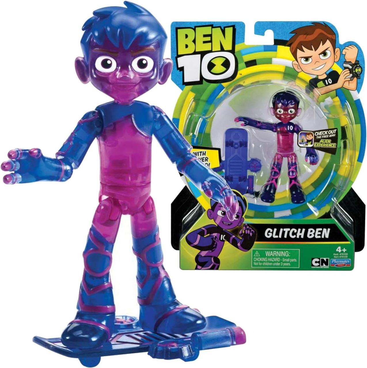 Фігурка Бен 10 Глюк Glitch Ben 10