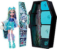 Кукла монстер хай Лагуна Monster High Skulltimate Secrets Fearidescent Series Doll & Accessories, Lagoona Blue
