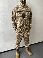 Форма военная летняя с кителем и штанами уставная мм14 рип стоп костюм тактический пиксель M (48)