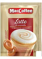 Маккофе 3в1 латте карамель ТМ "MacCoffee" 20 пакетиків по 22г