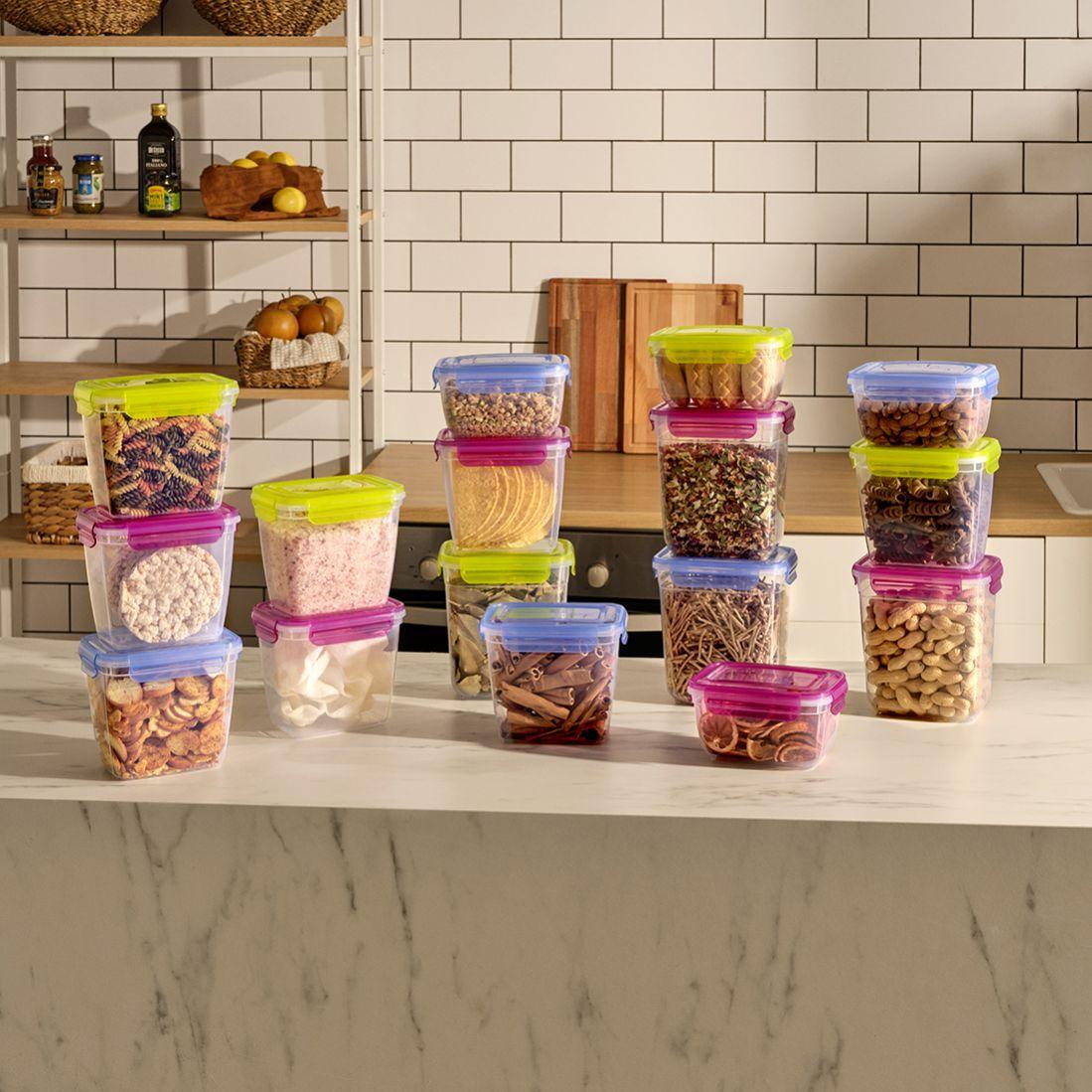 Харчовий контейнер із кришкою на засувках 565 мл 30432 Dunya