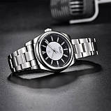 Механічний з автопідзаводом водонепроникний (20ATM) годинник для дайвінгу Pagani Design PD-1764 Silver-Black, фото 4