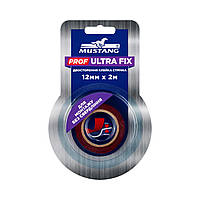 Двухсторонняя лента PROF ULTRA FIX MUSTANG Прозрачная 12мм*2м (UF122)