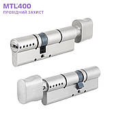 Цилиндр Mul-T-Lock Classic Pro 85мм 50x35Т (ключ/тумблер) язычок никель сатин 3 ключа