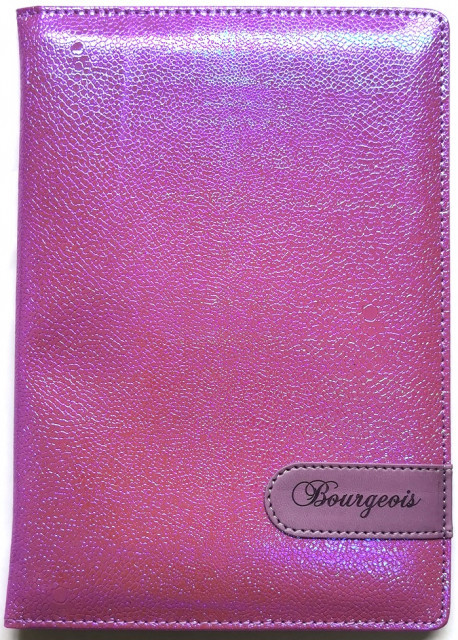 Блокнот А5 штучна шкіра 80 аркушів клітинка 9221