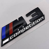 Эмблема (логотип) M Power BMW шильдик на багажник БМВ M 3 m competition