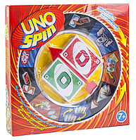 Настольная игра Уно Спин (Uno Spin) с волчком 0129R