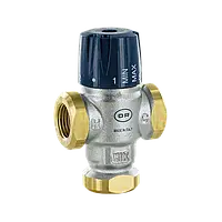 Термостатичний змішувальний клапан Officine Rigamonti 1" вн.-вн. регулювання 30-65°C (0518.325)