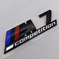 Эмблема (логотип) M Power BMW шильдик на багажник БМВ M7 m 7 competition