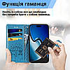 Чохол для Samsung A05 A055F книжка ШКІРЯНИЙ з гаманцем візитницею ремінцем підставкою протиударний "CAT & DOG ", фото 6