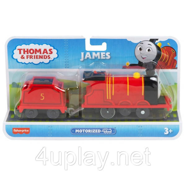 Паровозик Томас і друзі. Моторизований поїзд Джеймс. Thomas & Friends Motorized Toy Train James