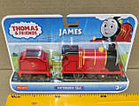 Паровозик Томас і друзі. Моторизований поїзд Джеймс. Thomas & Friends Motorized Toy Train James, фото 7