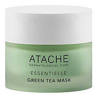 Відновлююча заспокійлива маска з екстрактом зеленого чаю Atache Essentielle Green Tea Mask, 50 мл