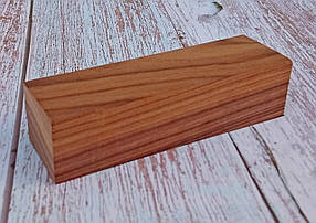 Дерев'яний брусок для виготовлення рукояті "Полісандр" 130х45х35мм.