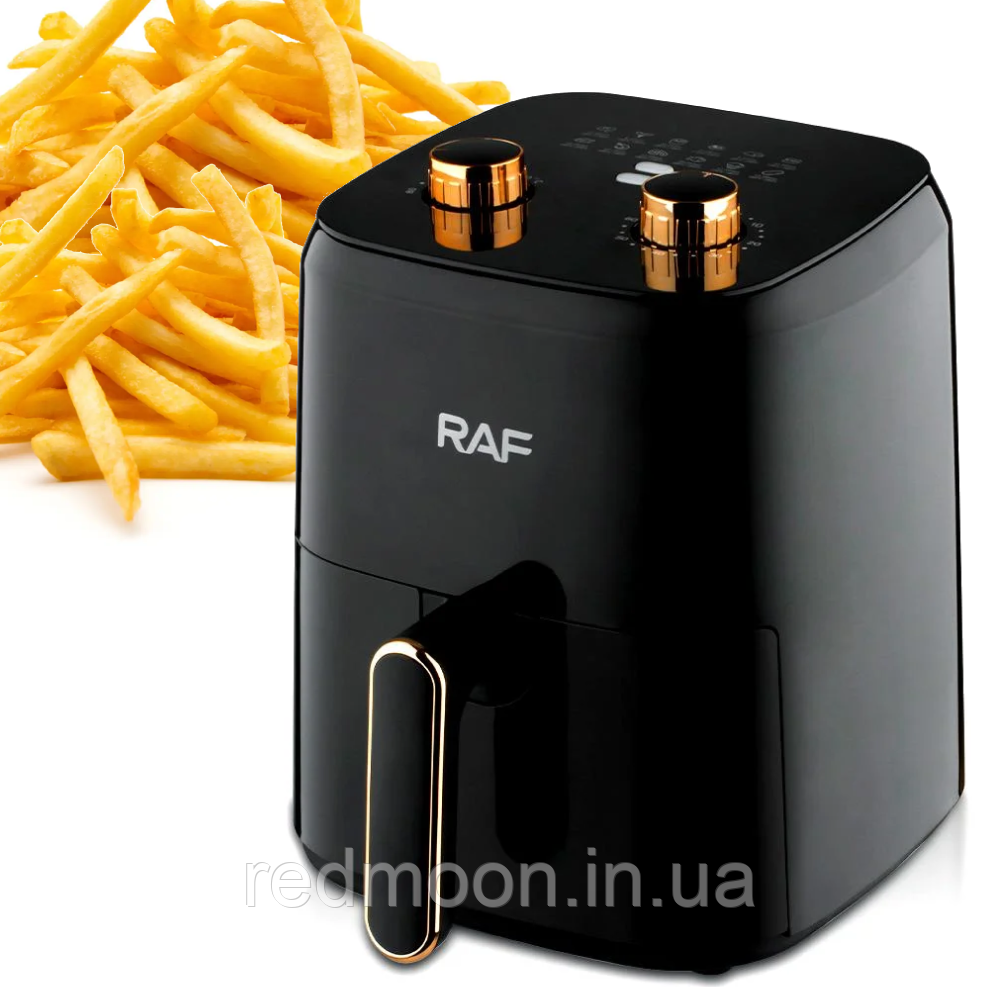 Аерофритниця на 4,8л 1600Вт , RAF SKY RS7322 / Повітряна фритюрниця для дому безмасляна