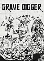 Grave Digger - это немецкая хэви-метал группа постер