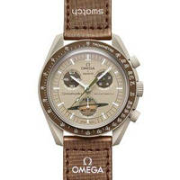 Наручные часы Swatch X Omega MoonSwatch Mission to Saturn (SO33T100)