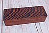 Дерев'яний брусок для виготовлення ручки ножа "Венге Тангентал" 130х45х35мм., фото 3