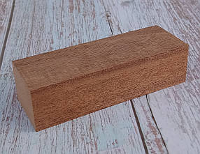 Дерев'яний брусок для ручки ножа "Махогон" 130х45х35мм.