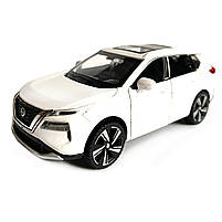 Іграшкова машинка металева Nissan X-Trail VC-Turbo 300, ніссан, біла, звук, світло, інерція, откр двері, капот, Автоексперт,, фото 3