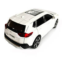 Іграшкова машинка металева Nissan X-Trail VC-Turbo 300, ніссан, біла, звук, світло, інерція, откр двері, капот, Автоексперт,, фото 4
