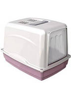 Закритий туалет Georplast Vicky для кішок, з фільтром, 54 x 39 x 39 см