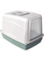 Закритий туалет Georplast Vicky для кішок, з фільтром, 54 x 39 x 39 см