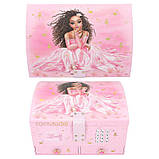 Top Model скринька на кодовому замку для прикрас із звуком та дзеркалом і двома шухлядами шкатулка BALLET 12140, фото 2